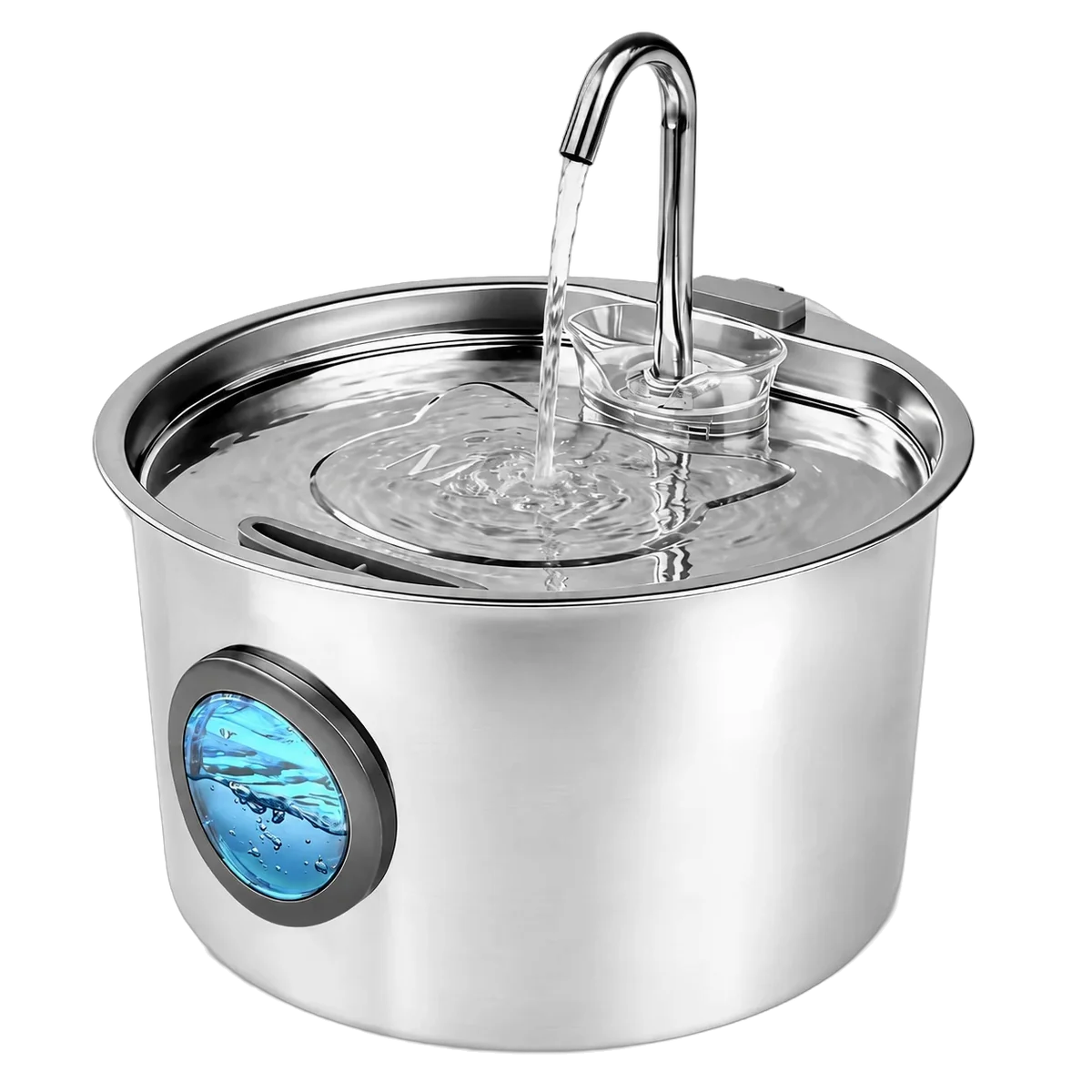 TideSip 3.2L stainless steel cat water fountain